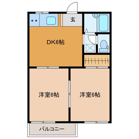 アルファグランデの物件間取画像